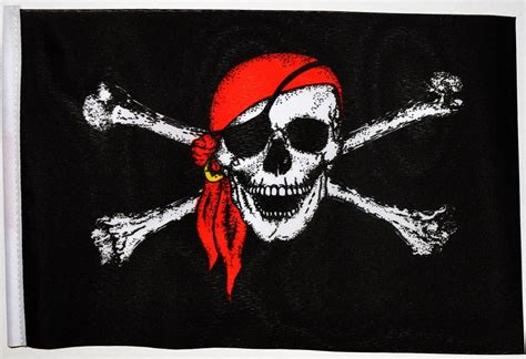 Find & download free graphic resources for pirate flag. PIRATE WITH BANDANA - SMALL BUDGET FLAG 9 X 6