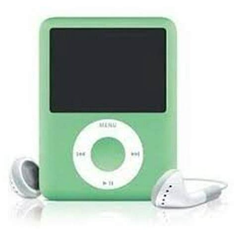 Apple Ipod Nano 3rd Generation 8gb Green Excellent Condition In Plain