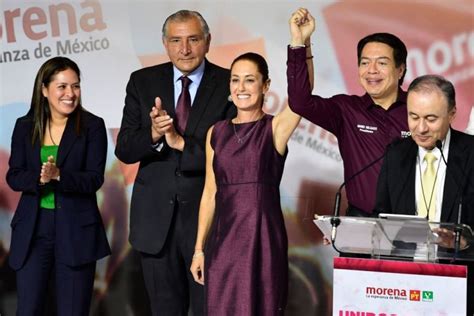 El partido de López Obrador elige a Claudia Sheinbaum como su candidata