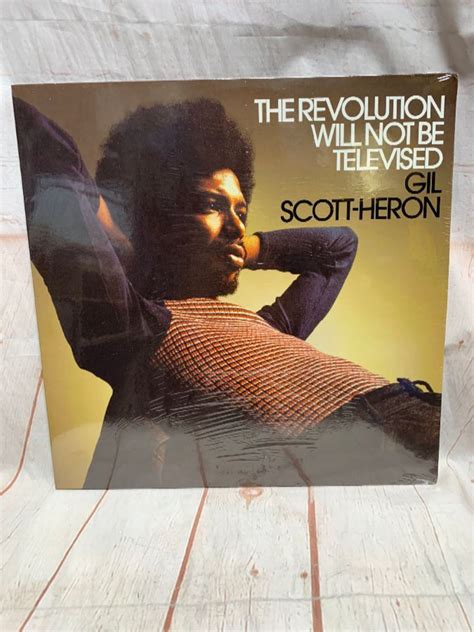 gil scott heron the revolution will not be televised vinyl record boardwalk vintage