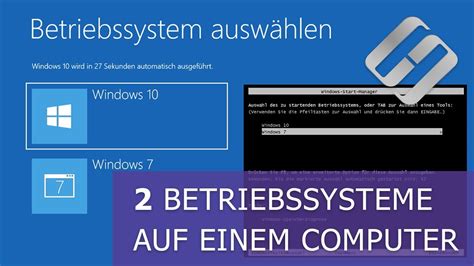 🤔 Wie Installiert Man 2 Betriebssysteme 💽 Auf Einem Computer Windows