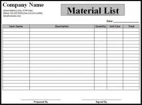 Create a bill of materials free for 14 days. 5+ Bill of Materials Example Free Download