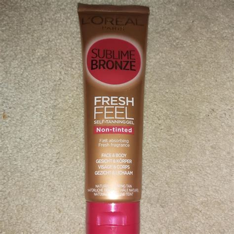 Loreal Sublime Bronze Self Tanning Gel Non Tinted Olio
