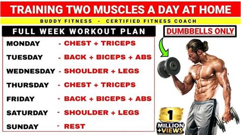 Dumbbell Only Weekly Workout OFF