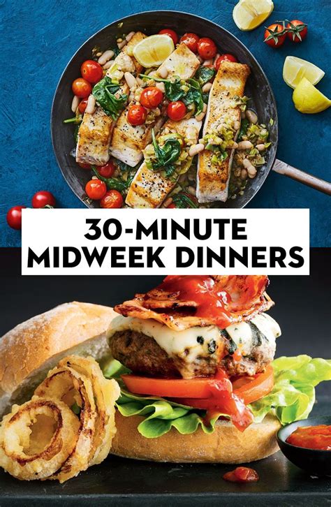 30-minute mid-week dinners | Dinner, Easy family dinners ...