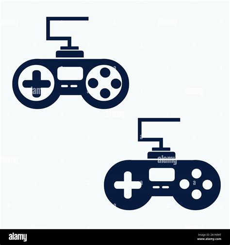 Gamepad Isolated Icons Vector Illustration Stock Vector Image And Art Alamy