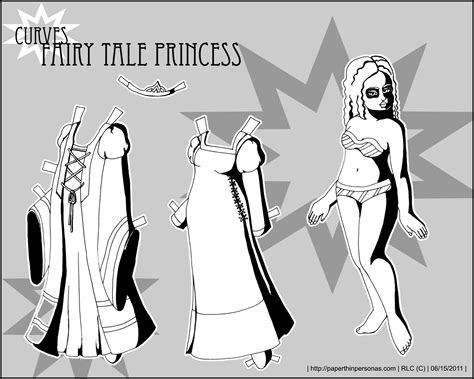 Curves Fairy Tale Princess • Paper Thin Personas