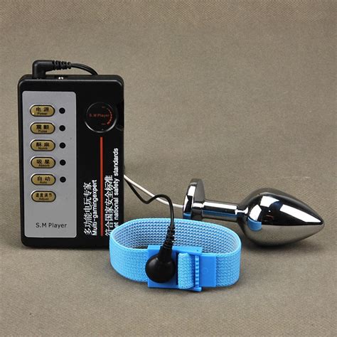Buy Pulse Electric Shock Stimulator With Anal Plug And
