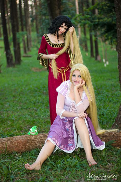 Mother Gothel And Rapunzel