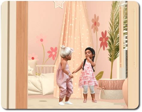 Designer Dress For Toddler Girls Ts4 At Sims4 Boutique Sims 4 Updates