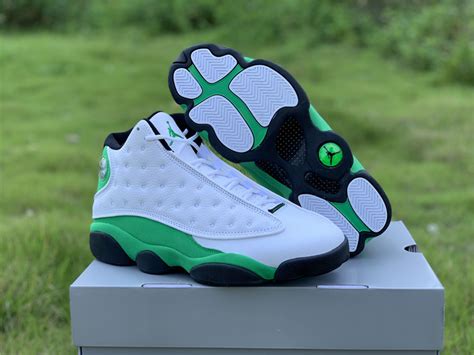 In stock and ready to ship. 2020 Latest Air Jordan 13 "Lucky Green" For Sale DB6537-113