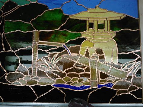Japanese Garden Mosaic Glass Stained Glass Orient Projects To Try