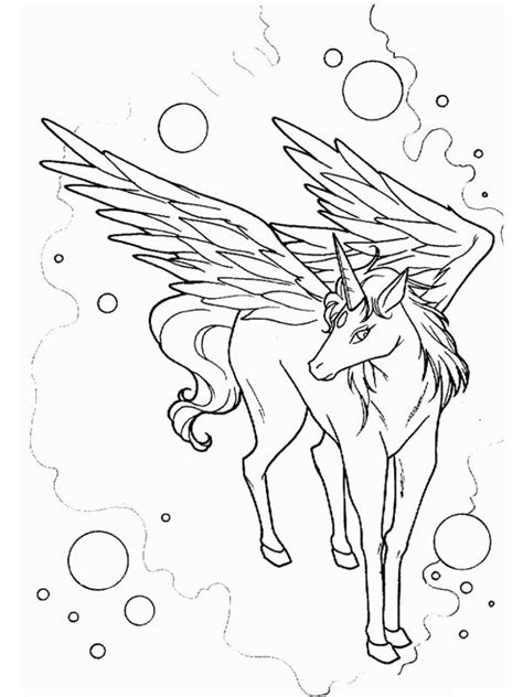 Pegasus Coloring Pages To Download And Print For Free