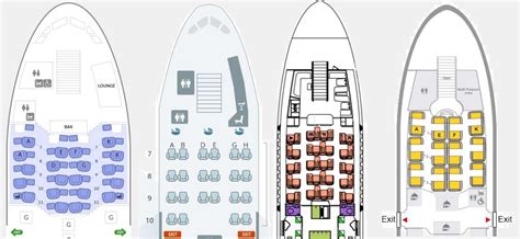 Singapore Airlines A380 Seating Chart