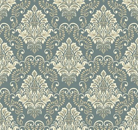 Free Vector Damask Seamless Emboss Pattern Background Classical