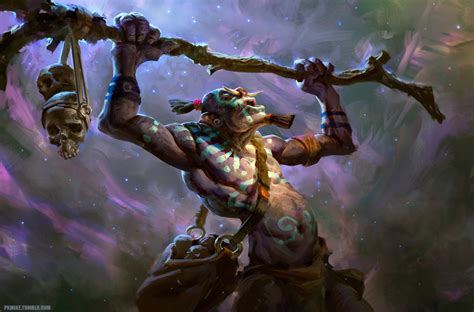 Solo won as witch doctor 4 hours ago. LOOK AT IT GO! Amazing Witch Doctor fanart by Mike Azevedo ...
