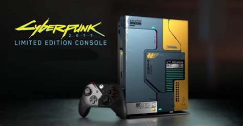Microsoft Reveals A Cyberpunk 2077 Limited Edition Xbox One X Console
