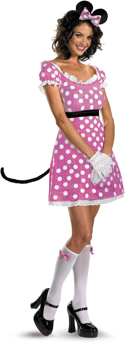 Sexy Pink Minnie Mouse Adult Costume