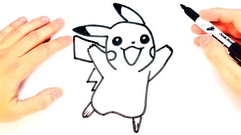 Como Dibujar A Pikachu Paso A Paso Dibujo Pokemon Pikachu Youtube