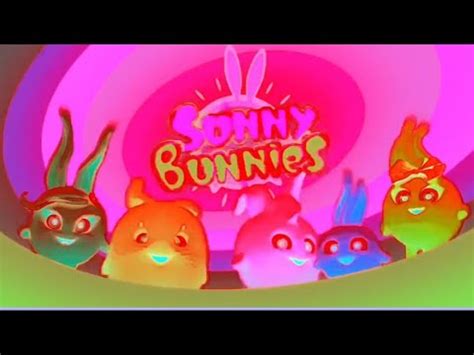 Sunny Bunnies Intro Song With Colorful Effects Youtube