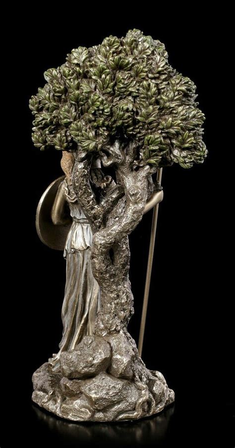Greek Goddess Athena Under Olive Tree Athena Statue Athena Etsy