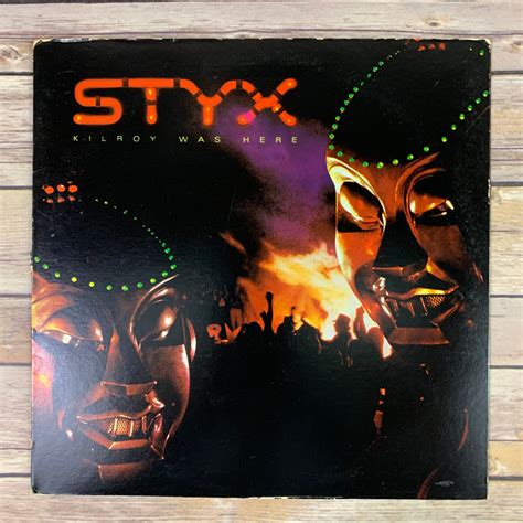 Styx Kilroy Was Here 1983 Vintage Vinyl Record Lp First Etsy