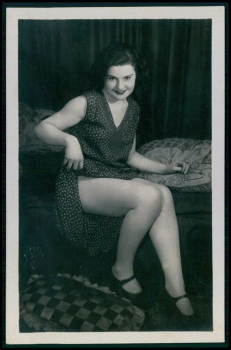 Ee Sale French Nude Woman Biederer Original Old C Photo Postcard