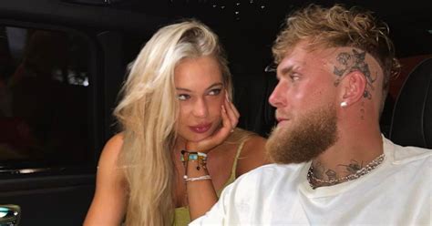 Jake Paul Details How New Girlfriend Helped Him Deal With Tommy Fury Loss Mirror Online