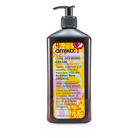 It gives curls great definition without the feeling of product buildup. Amika New Zealand - Curl Defining Cream (For Curly Or Wavy ...