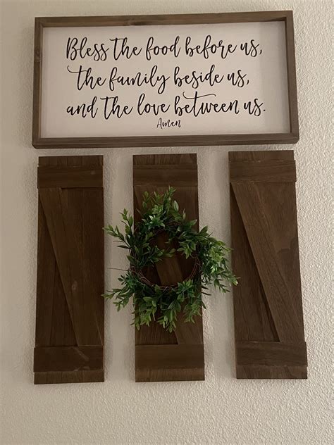 Farnhouse Kitchen Decor Bible Verse Picture Kitchen Decor Wall Art