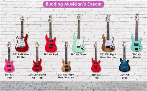 Lyxpro 30 Inch Electric Guitar And Starter Kit For Kids