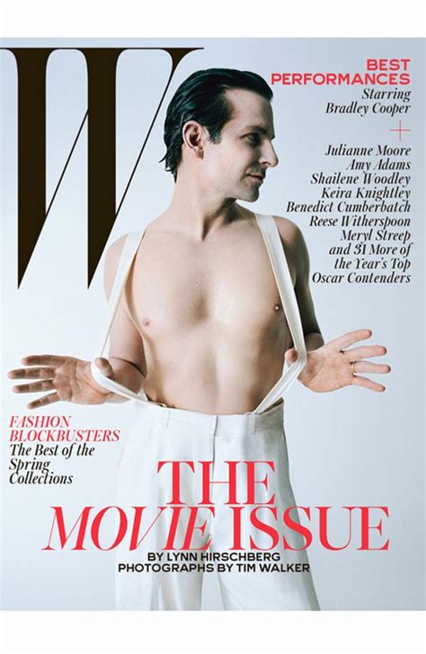 Bradley Cooper In W Magazine What Happened To His Nipples
