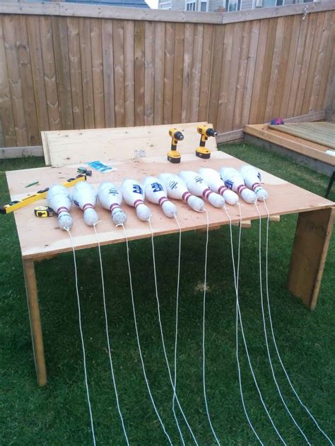 Amazing DIY Wood Backyard Bowling Alley 1001 Gardens