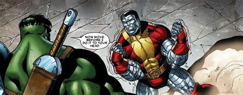 Colossus Vs Hulk From World War Hulk X Men