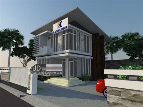 Desain Eksterior Kantor Minimalis Rumah Bagus