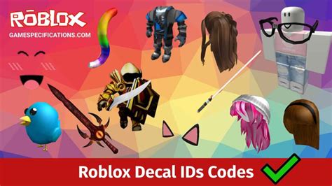 70 Popular Roblox Decal Ids Codes Image Ids 2022 Game Specifications