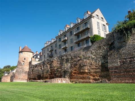 Le mans, 5 rue doree, 72000, le mans, france. Altes Teil Der Französischen Stadt Le Mans Stockfoto ...