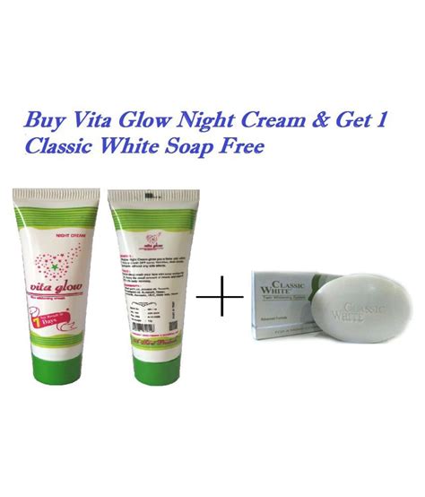 Lotus herbals white glow skin brightening gel cream spf 25 pa++ 40gm free ship. Vita Glow Skin Whitening, Fairness Night Cream Blemish ...