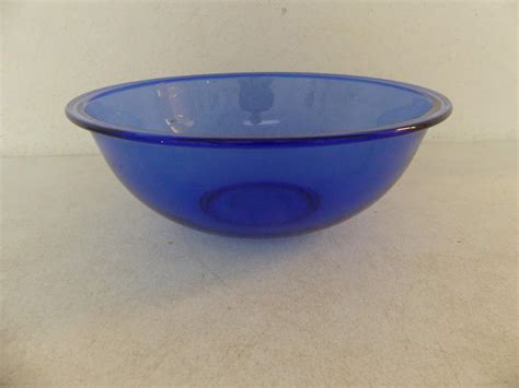 Lot 274 Vintage Pyrex Cobalt Blue 4 Liter Mixing Bowl 326 Hidden