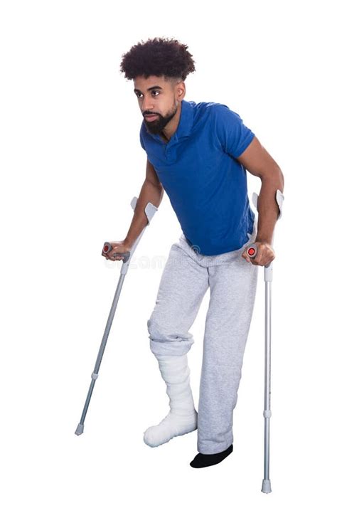 664 Man Crutches Isolated Stock Photos Free And Royalty Free Stock