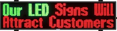 Led Signs Board Scrolling Sign Programmable Message