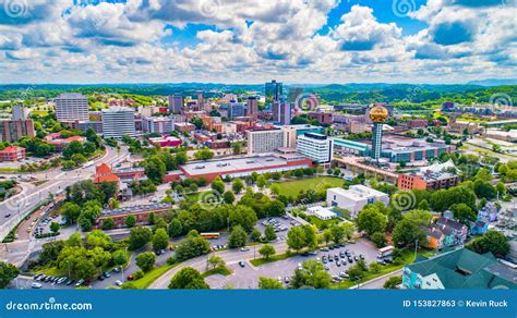 Downtown Knoxville Tennessee Skyline Stock Image - Image of cityscape