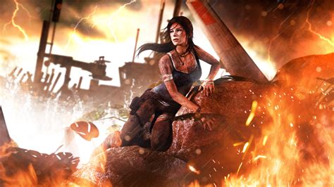 X Tomb Raider Lara Croft K Wallpaper X Resolution