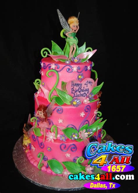 Cakes 4 All In Dallas Tinker Bell Magic Forest Cake