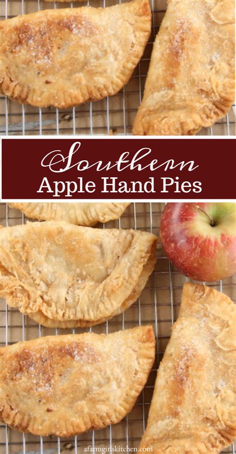 These Southern Fried Apple Hand Pies Are Easy To Make Using Either Homemade Pie Crust Or Biscuit