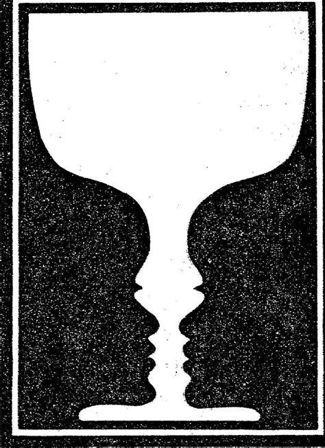 Do You See Two Faces Or A Vase This Is An Example Of What Visual
