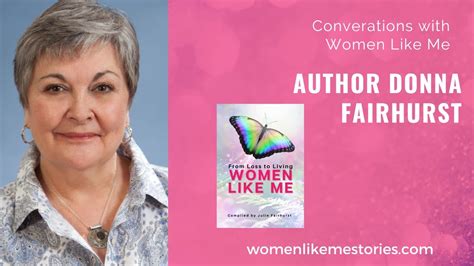 Conversations With Women Like Me Donna Fairhurst Youtube