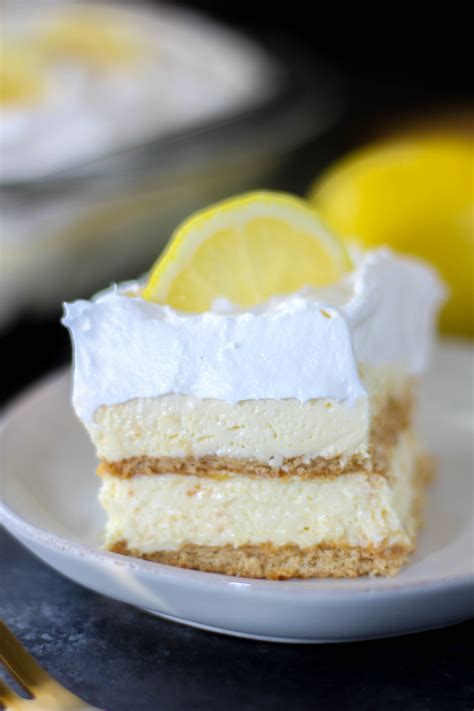 Lemon Icebox Cake - addicted to recipes