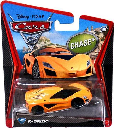 Disney Pixar Cars Cars 2 Main Series Fabrizio 155 Diecast Car Mattel Toys Toywiz