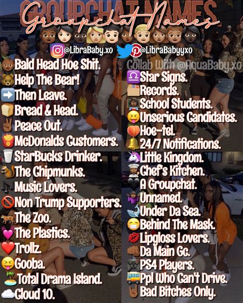 Check spelling or type a new query. Groupchat Names💛 in 2020 | Snapchat names, Cute snapchat ...